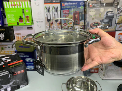 Zepter Brand 12 Pieces Cookware Set Stainless Steel