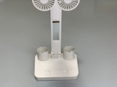 Study Light With Dual Fans