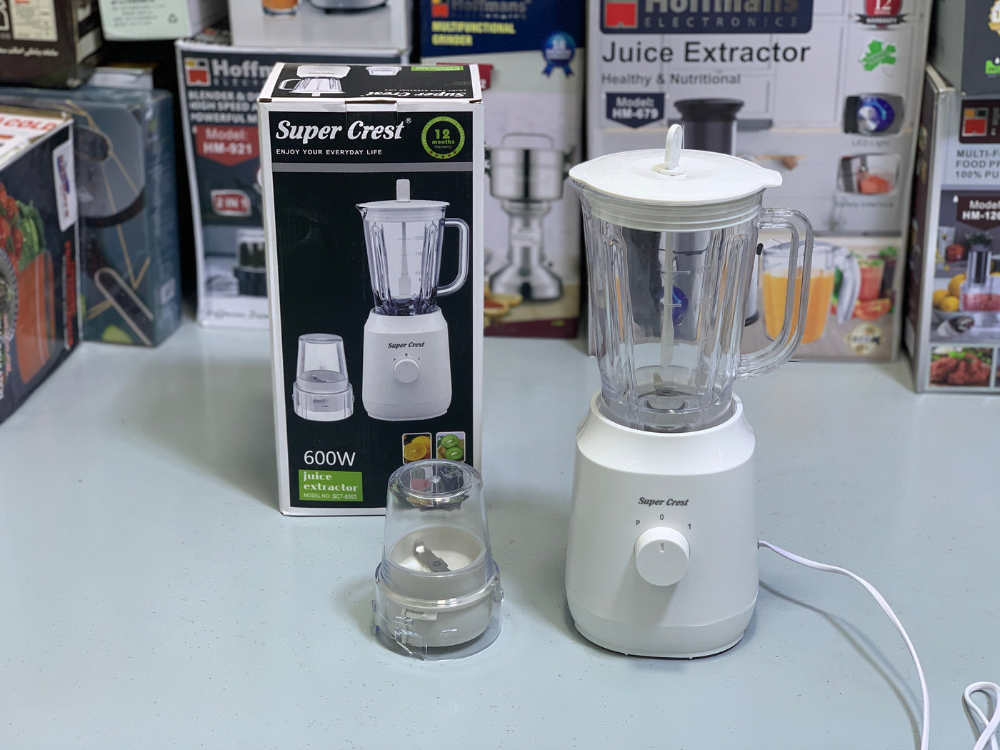 Super Crest 2 in 1 Juicer Model: SCT-8063