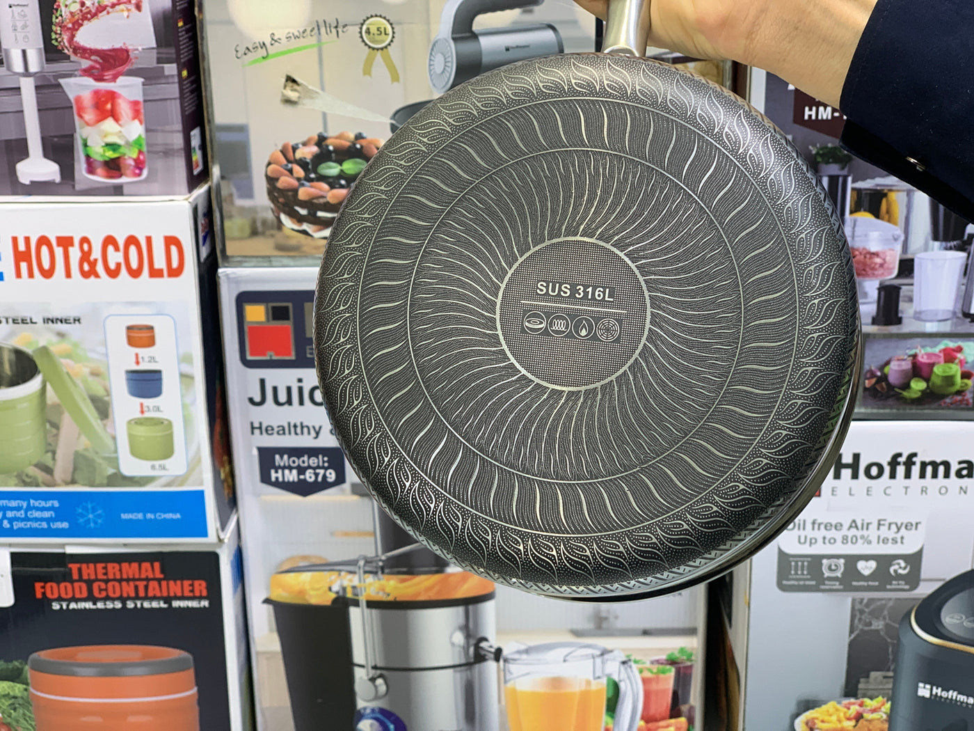 Laser Coating Sauce Pans 18cm and 20cm