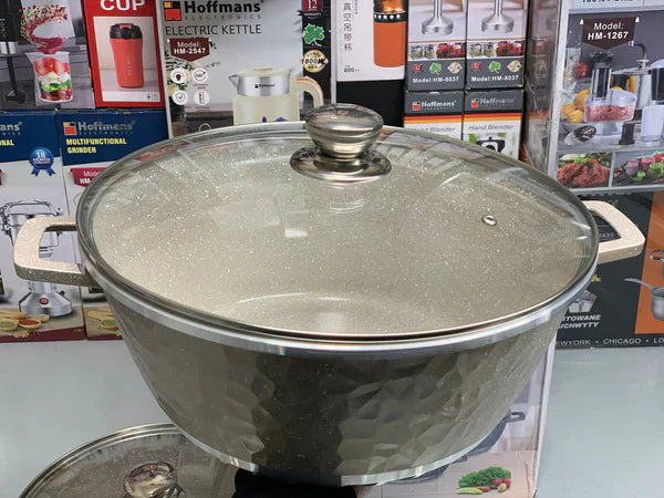Unique Brand Non Stick Die Cast 10 Pieces Cookware Set