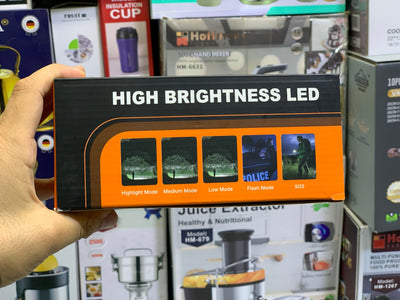 LED Flashlight Ym-G501 | Camping Torch