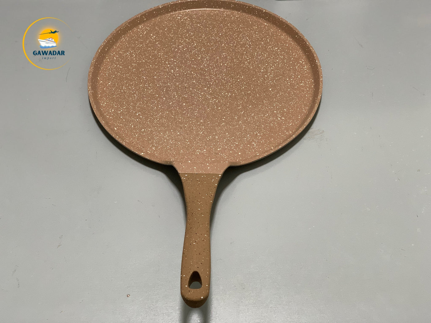 Bakhschie Brand Pure Granite non-stick Tawa of 32cm Black Color