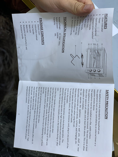 Kawashi oven 30L