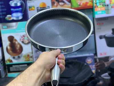 Laser Coated Fry Pan| SUS 316 Steel Graded