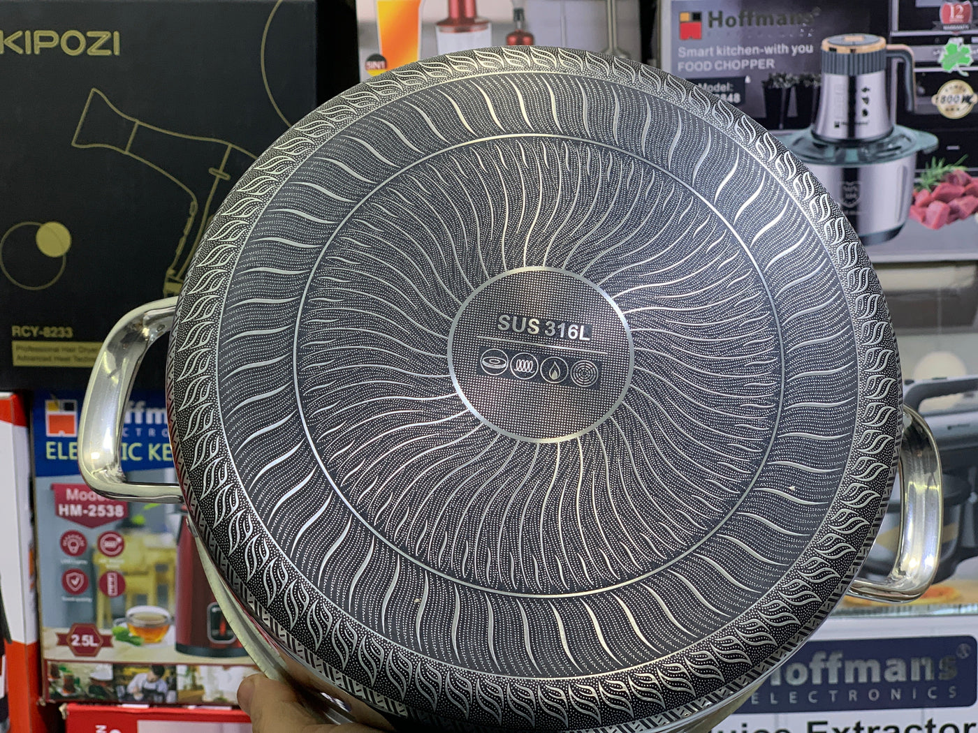 Laser Coating Deep Casserole 10cm Depth 25.5cm Diameter