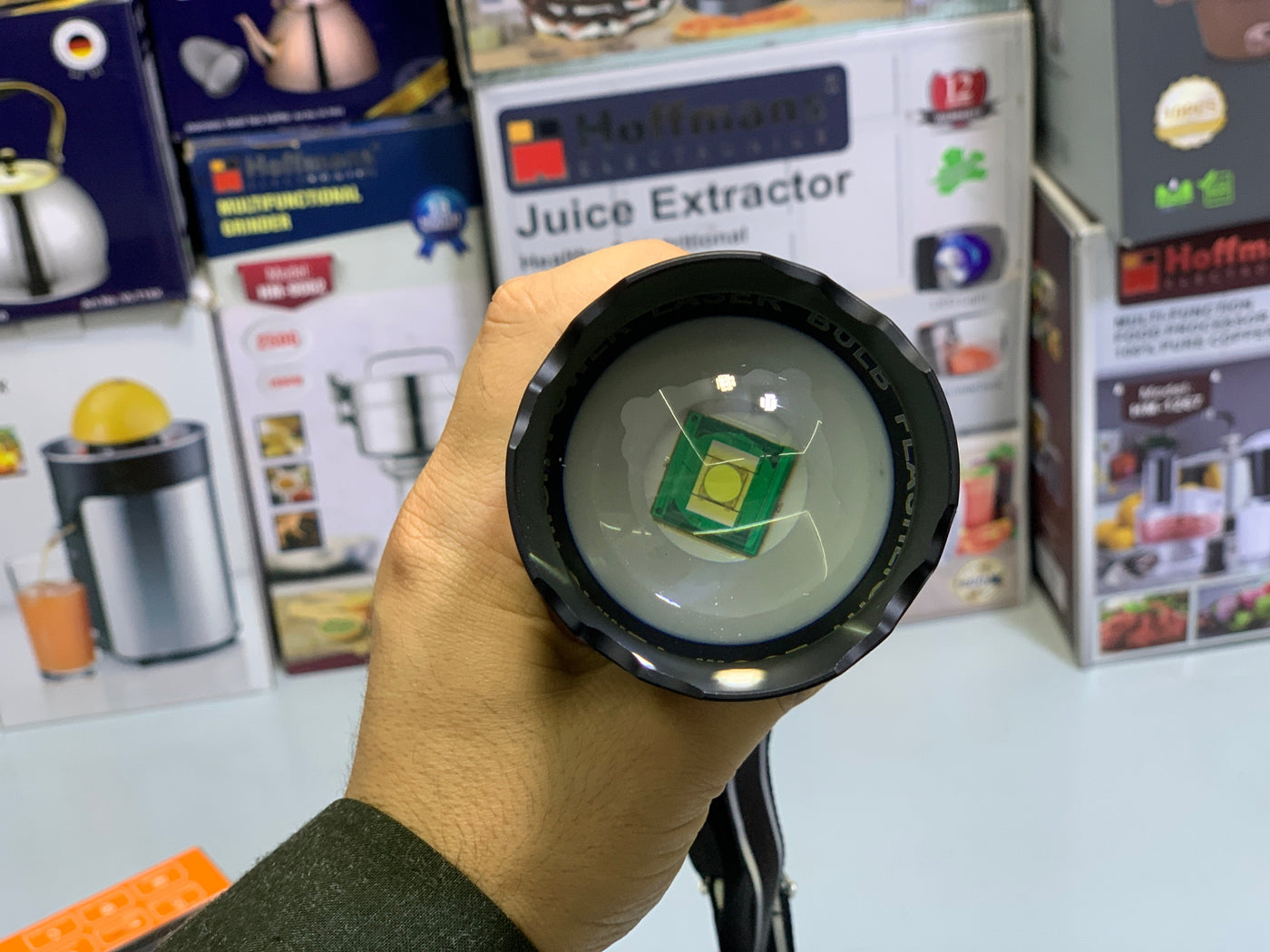 LED Flashlight Ym-G501 | Camping Torch