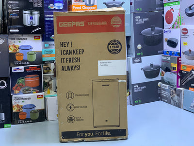 GEEPAS Mini Refrigerator 40L Space saving and efficient for Office and Room