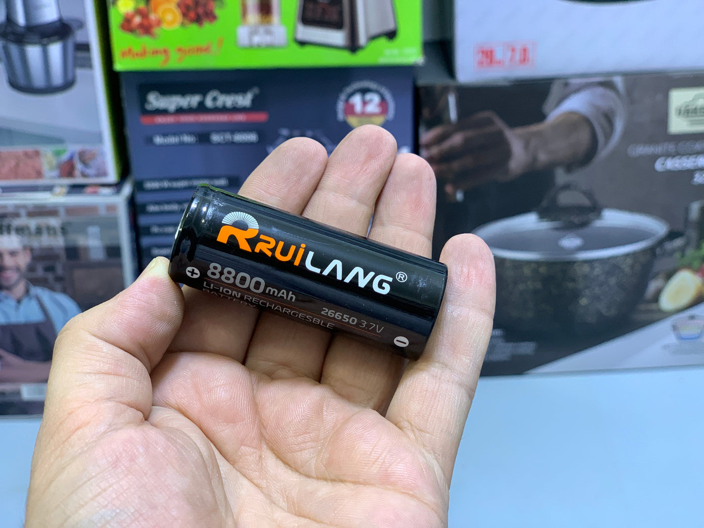 Ruilang TG+COB Multifunctional Flashlight, Outdoor Torch Model: RL-S2305