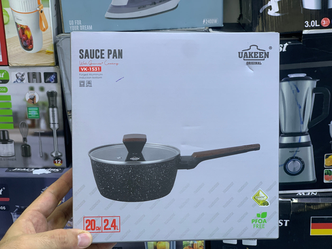 Sauce Pan| Uakeen Brand| 2.4L