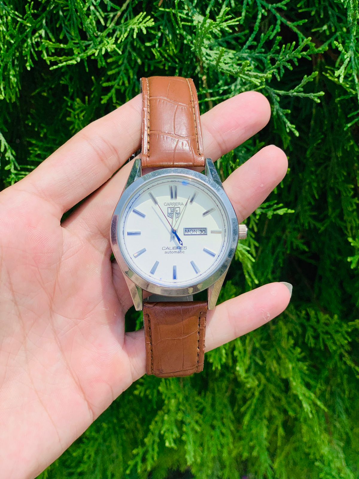 TAG Heuer Carrera caliber 5 Automatic Genuine leather strips Imported by Globalaxue