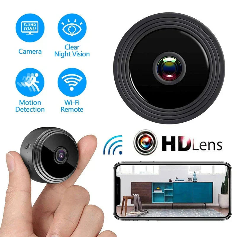 Gawadar Import™ A9 1080P HD Mini Camera WIFI Magnet Smart Wireless Camcorder Home Security P2P Night Vision Motion Detection Cam